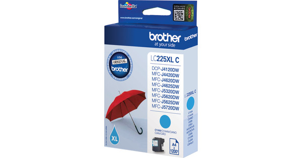 Brother LC 225XL Cartridge Cyaan Coolblue Voor 23 59u Morgen In Huis