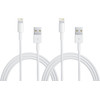 Apple Usb A naar Lightning Kabel 1m Kunststof Wit Duopack