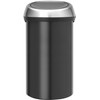 Brabantia Touch Bin 60L Matt Black Fingerprint-Proof