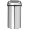 Brabantia Touch Bin 60 Liter Rvs Fingerprint Proof