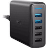 Anker PowerPort Speed Oplader 5 Usb Poorten 18W Quick Charge 3.0 Zwart