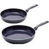 GreenPan Torino Ceramic Frying Pan Set 24cm + 28cm