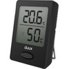 Duux Sense Hygrometer en Thermometer Zwart