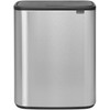 Brabantia Bo Touch Bin 2 x 30 Liter Rvs Fingerprint Proof