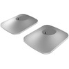 KEF P1 LSX Desk Pad Zilver per paar