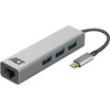 ACT USB-C 3-port Hub with Ethernet