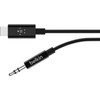 Belkin Rockstar Usb C naar 3,5mm Kabel Converter 0,9m Zwart