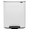 Brabantia Bo Pedal Bin 60 Litres White