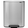 Brabantia Bo Pedal Bin 60 Liter Rvs Fingerprint Proof