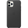 Apple iPhone 11 Pro Leather Back Cover Zwart