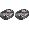 Bosch 18V Battery Li-Ion 6.0Ah (2x)