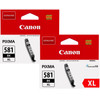 Canon CLI-581XL Cartridges Zwart Duo Pack