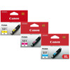 Canon CLI-551XL Cartouches Pack Combiné