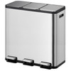 EKO EcoCasa II 3 x 15 Litres Inox Mat