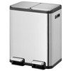 EKO EcoCasa II Splitted 2x 30L Matte Stainless Steel