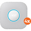 Google Nest Protect V2 Courant de secteur Lot de 4