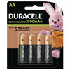 Duracell Recharge Ultra AA-batterijen 4 stuks