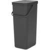 Brabantia Sort & Go 40 Litres Dark Grey