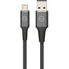 BlueBuilt Usb A naar Micro Usb Kabel Nylon Zwart 1,5m