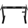 Euroseats Electric Adjustable Sit-Stand Frame Black DeLuxe