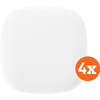 Jalo Kupu Smoke Detector White (10 years) 4-pack