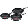 Tefal Unlimited Set de Poêles à Frire 24 + 28 cm + Wok 28 cm