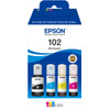 Epson 102 Ink Bottles Combo Pack Color