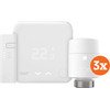 Tado Smart Thermostat V3 + Starter Pack + 3 Radiator Knobs