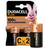 Duracell Piles Alcalines C Plus 2 Pièces