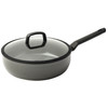 BK Balas High-sided Skillet with Lid 28cm Gray