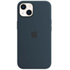 Apple iPhone 13 Back Cover avec MagSafe Bleu Abysse