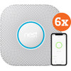 Google Nest Protect V2 Courant de secteur Lot de 6