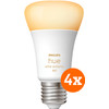 Philips Hue White Ambiance E27 Bluetooth 4-Pack