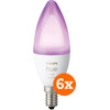 Philips Hue White and Color E14 6-Pack