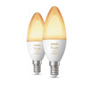 9x Philips Hue White Ambiance E14 Lot de 2