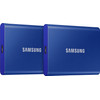 Samsung Portable SSD T7 1 To Bleu - Lot de 2