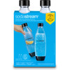 SodaStream Bouteilles Matière Synthétique 1 Litre Lot de 2