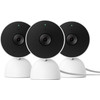 Google Nest Cam Indoor Wired Lot de 3