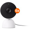 Google Nest Cam Indoor Wired 6-Pack