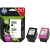 2x HP 304 Cartridges Combo Pack