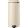 Brabantia NewIcon Pedal Trash Can 30L Soft Beige