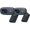 Logitech C270 HD-Webcam Lot de 2