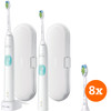 Philips Sonicare ProtectiveClean 4300 HX6807/35 + brossettes Optimal White (8 pièces)