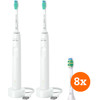 Philips Sonicare 3100 Series HX3675/13 + Brossettes InterCare (8 pièces)