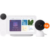 Google Nest Cam Indoor Wired Lot de 4 + Sonnette Nest + Nest Hub 2