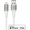 BlueBuilt USB-A to Lightning Cable 3m Nylon White