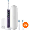 Oral-B iO 8n Purple + iO Ultimate Clean Brush Attachments (4 units)