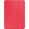 Just In Case Smart Tri-Fold Apple iPad (2022) Book Case Red