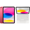 Apple iPad (2022) 10.9 inches 64GB WiFi Pink + Magic Keyboard Folio AZERTY