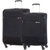 Samsonite Base Boost Valise à 4 Roulettes Extensibles 78+66 cm Black Set de Valises